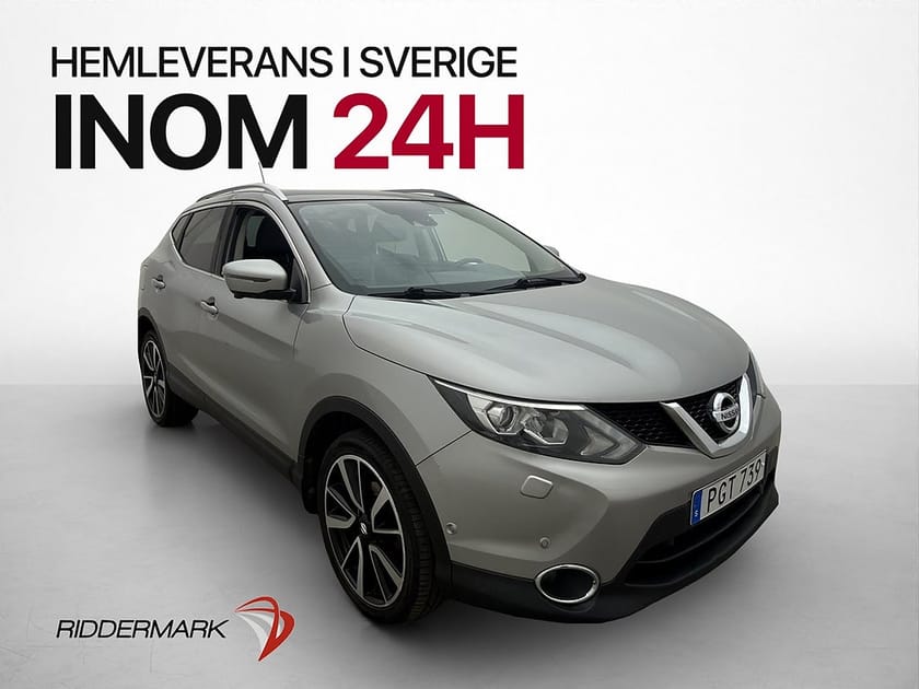 Bild 1 av Nissan Qashqai 1.6 130hk Tekna Pano M/K-Värmare 360° Drag