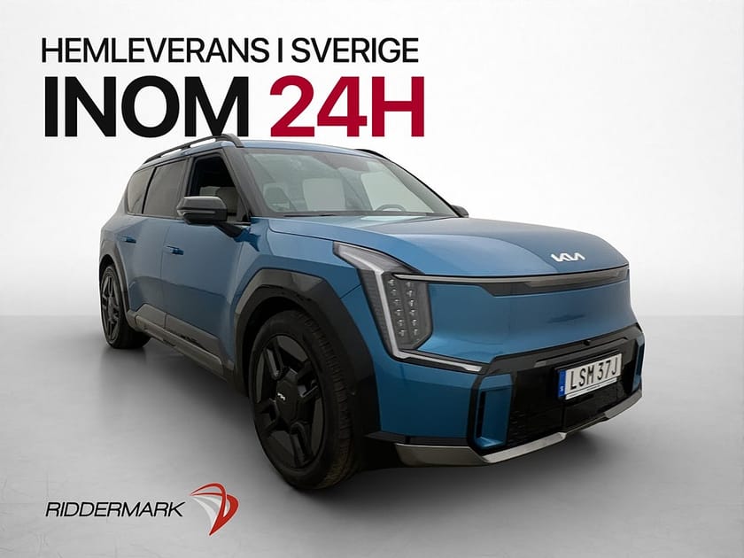 Bild 1 av Kia EV9 AWD GT-Line Värmare Drag Pano Meridian 360° HUD