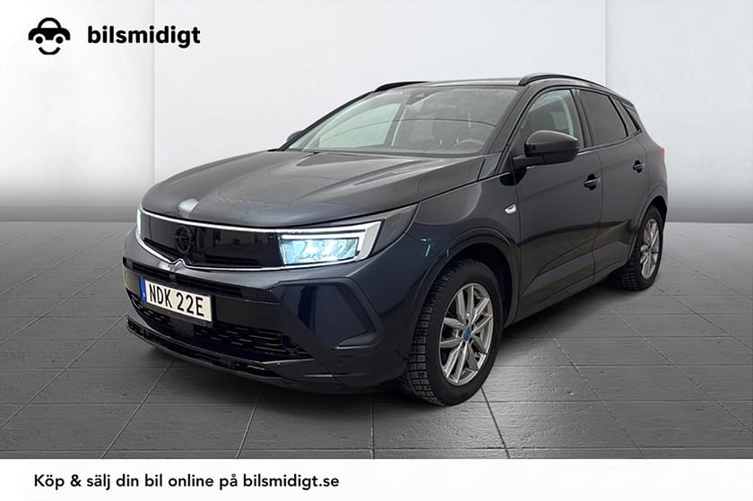 Bild 1 av Opel Grandland 1.2 Turbo GS Line Navi Kamera Cockpit Delläder Rattvärme MOMS