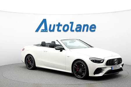 Mercedes-Benz AMG E 53 4MATIC+ Cabriolet E53 4M+ Cabriolet, Burmester®, HUD, 360°, Värmare 435hk