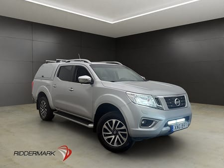 Nissan Navara Dubbelhytt Tekna 2.3 4WD Värm Drag Skinn Taklucka Moms