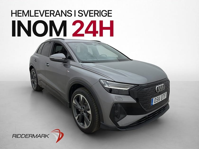 Bild 1 av Audi Q4 45 e-tron quattro S Line 360° SONOS S-Stolar Drag