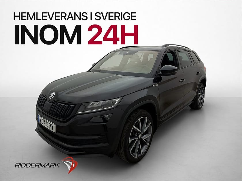 Bild 3 av Škoda Kodiaq Skoda 2.0 TDI 4x4 200hk Sportline 7-sits Drag Pano