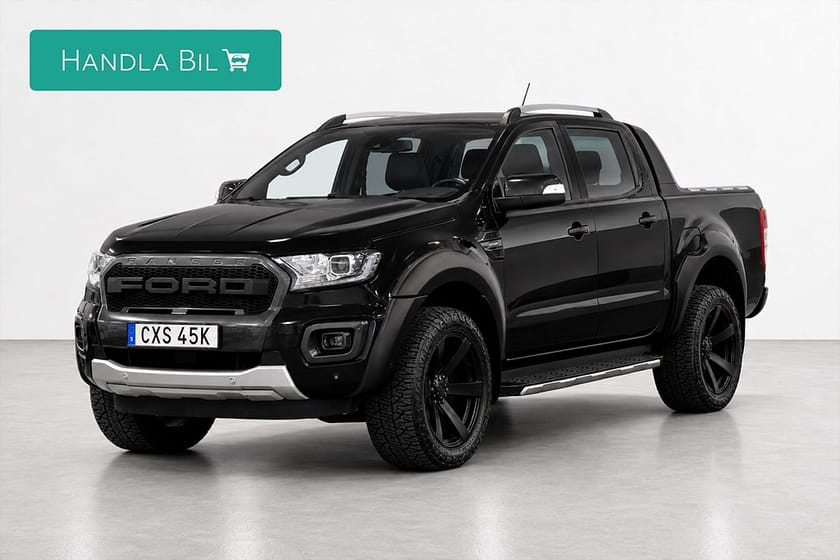 Bild 1 av Ford Ranger Dubbelhytt 2.0 Bi-Turbo 4x4 Wildtrak Diff D-värm Moms Drag