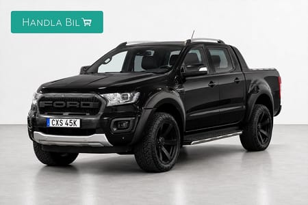 Ford Ranger Dubbelhytt 2.0 Bi-Turbo 4x4 Wildtrak Diff D-värm Moms Drag