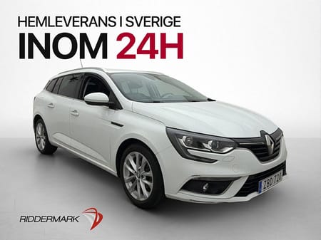 Renault Mégane Sport Tourer 1.2 TCe 132hk Navi Nyserv 0.53l/mil Låg skatt
