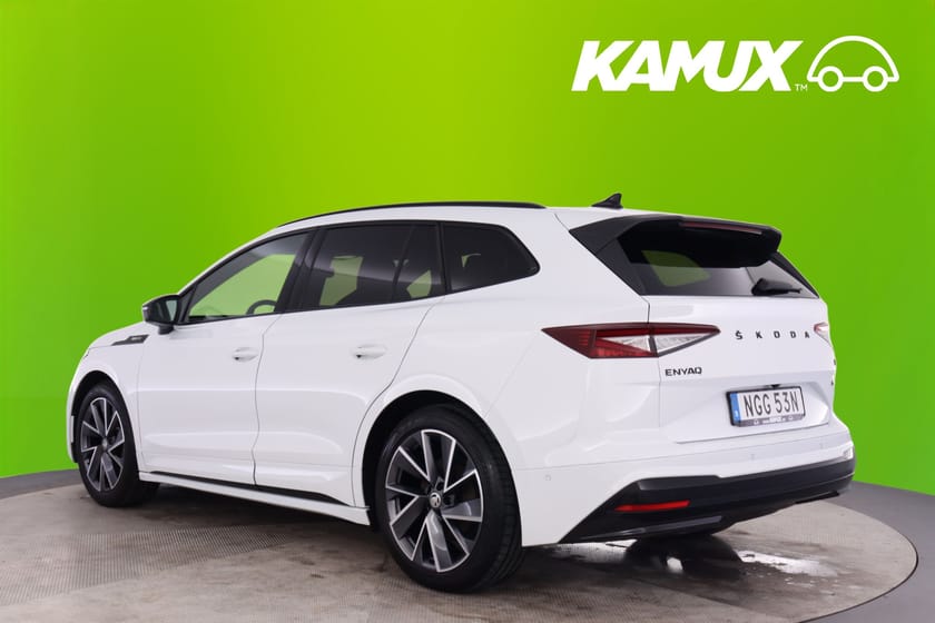Bild 5 av Škoda Enyaq iV 80 Sportline Max 20" Drag Matrix B-Kam Elstol