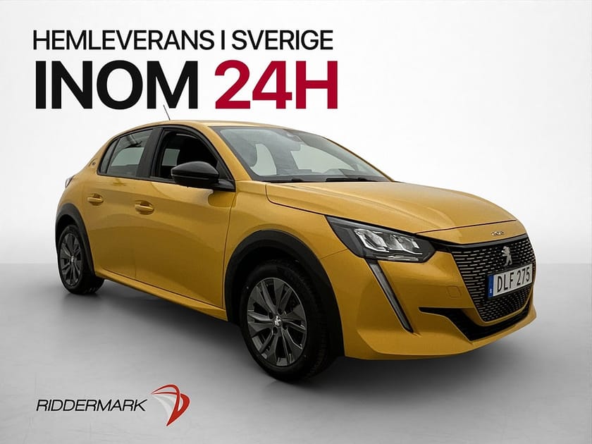 Bild 1 av Peugeot e-208 136hk P-Sensorer Apple CarPlay Farthållare
