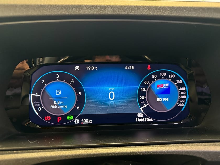 Bild 5 av Volkswagen Caddy Cargo 2.0 TDI DSG Cockpit Värmare Drag AppConnectLed