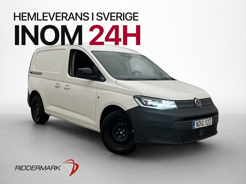 Bild 1 av Volkswagen Caddy Cargo 2.0TDI Värmare PDC Drag CARPLAY Moms