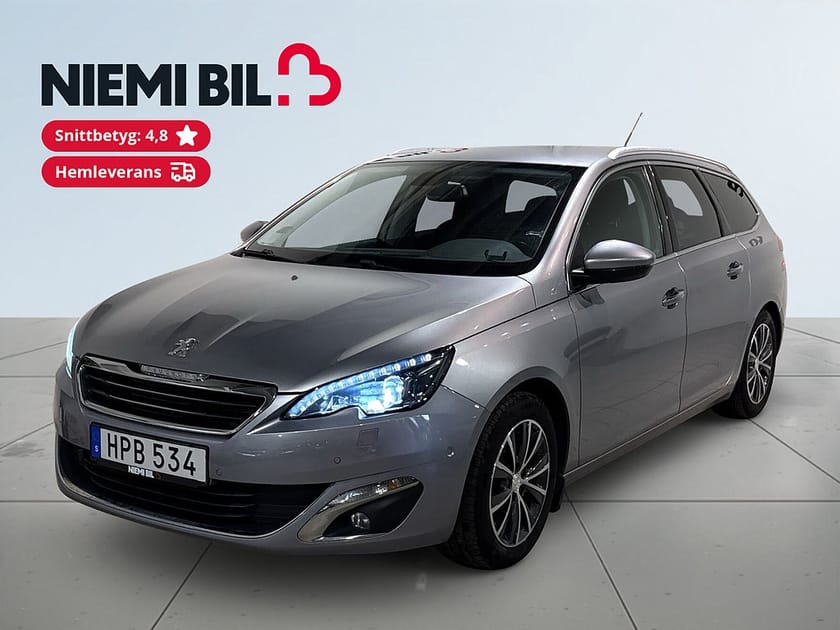 Bild 1 av Peugeot 308 SW 1.2 PureTech 130 Allure Drag Mvärm Kamera S/V-hjul