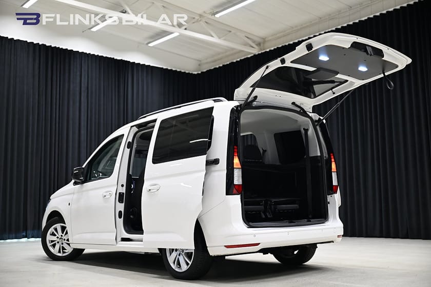 Bild 5 av Volkswagen Caddy 2.0 TDI DSG 122HK 7-Sits|Nedlackad|LED|Dubbeldörr|SeUtr