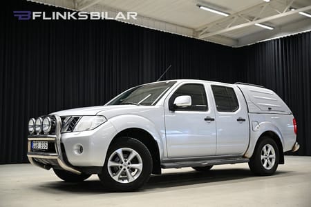 Nissan Navara Dubbelhytt 2.5 dCi 4x4 190HK Automat|Drag|Värmare|Reparationsobjek