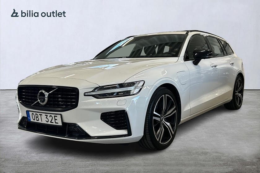 Bild 1 av Volvo V60 Recharge T6 R-Design 341hk Pano H/K  Drag Carplay 360°