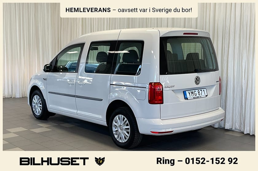 Bild 5 av Volkswagen Caddy Combi 1.4 TGI 7-SITSIG PDC