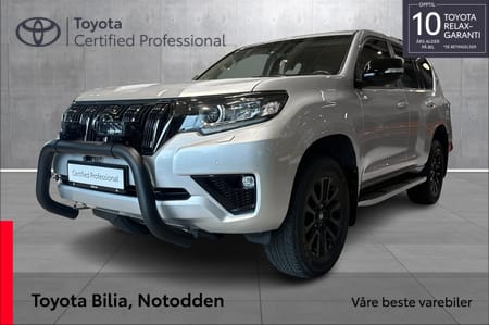 Toyota Land Cruiser 5-dørs 2,8D 204HK VX. Fulgt opp med servicer. Se tilstand.