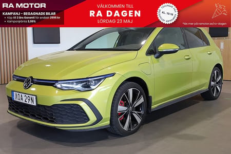 Volkswagen Golf GTE 1,4 TSI 245hk Plug-In Hybrid P-Värmare