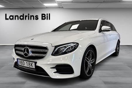 Mercedes-Benz E 220 T d 4MATIC AMG Drag Värmare Burmester Minnestolar
