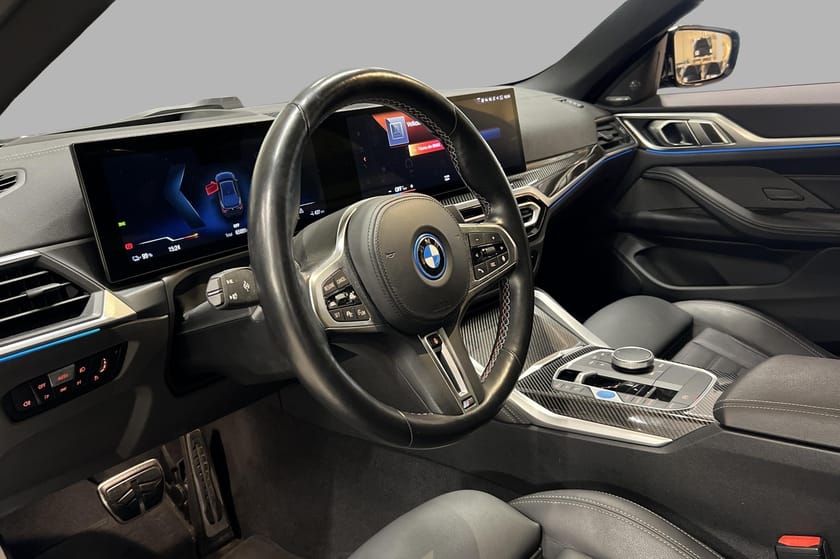 Bilde 5 av BMW i4 M50 xDrive Gran Coupé M-sport Pro,Soltak,El.seter, Skinn,Harman/K.,El.h-f.