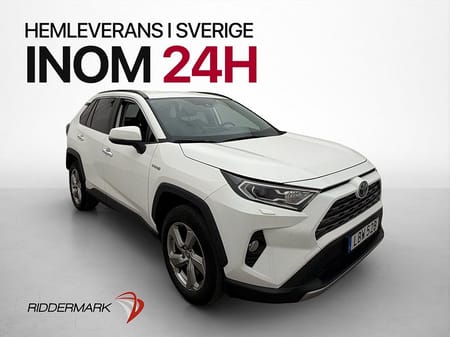 Toyota RAV4 Hybrid AWD-i 222hk Executive Skinn Drag Kamera