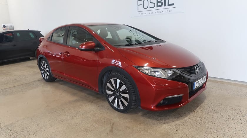 Bild 1 av Honda Civic *RÄNTEKAMPANJ 3.45%* 1.8 i-VTEC Sport Kamera Nyservad