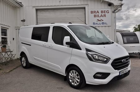 Ford Transit Custom 340 Crew Van L2/LWB 2.0 170hk Värmare B-kam Drag