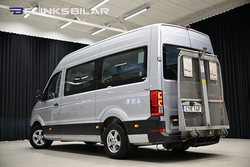 Bild 4 av Volkswagen Crafter 177HK Automat|Färdtjänstbuss|8-Passagerare|Lågmil|Moms