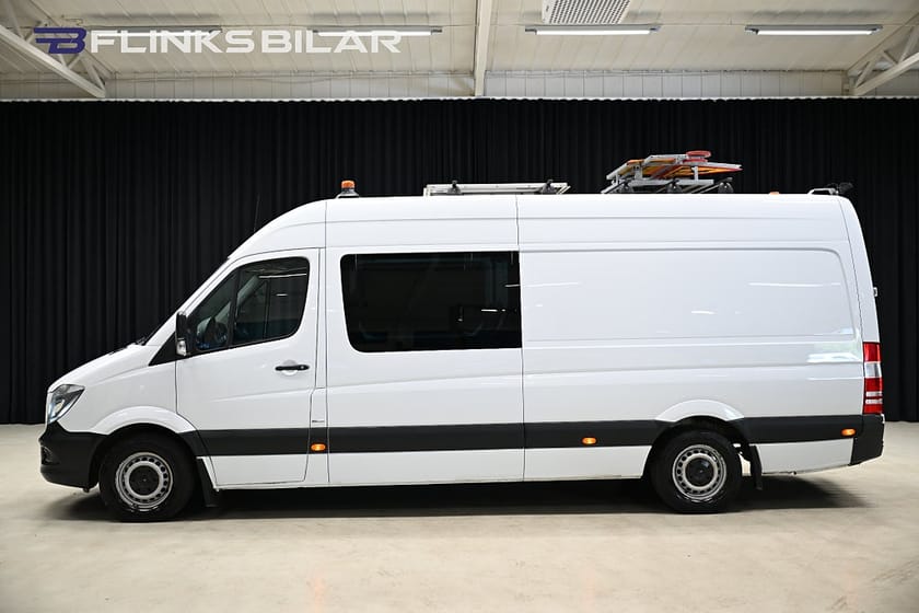 Bild 2 av Mercedes-Benz Sprinter 316 BlueTEC Skåpbil Maxi|Automat|Dubbelhytt|Drag|Värmare|Uppvärmt-skåp
