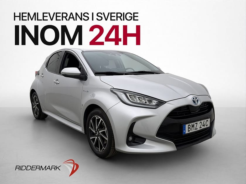 Bild 1 av Toyota Yaris Hybrid CVT 116hk Active Plus Kamera Rattvärme