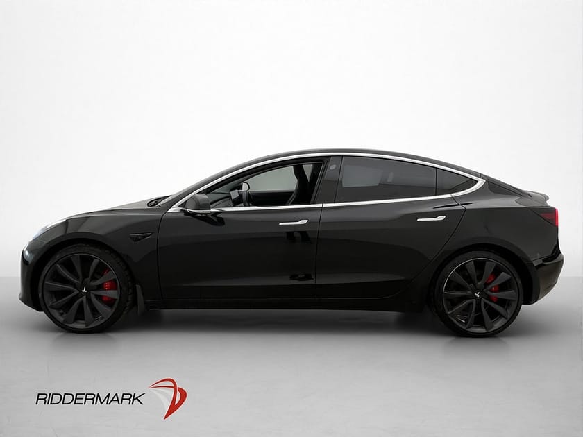 Bild 5 av Tesla Model 3 Performance 513hk AWD Pano Kamera Skinn AP