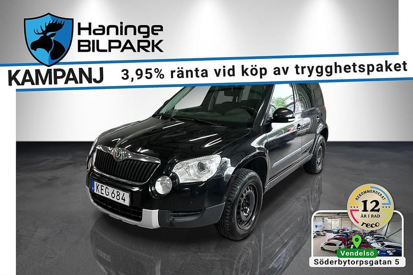 Bild 1 av Škoda Yeti Skoda 1.8 TSI 4x4 Experience / SUPERDEAL 3,95% / KAMKEDJA