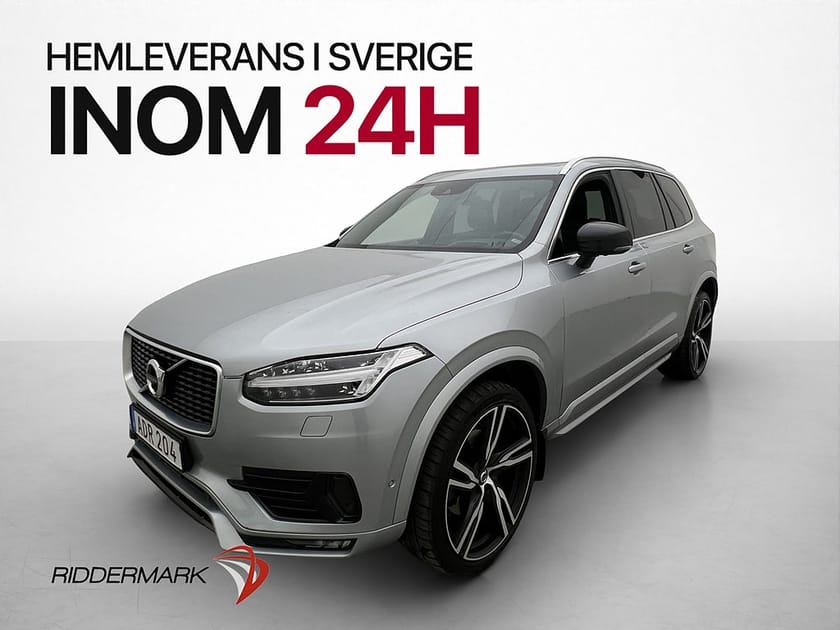 Bild 3 av Volvo XC90 D5 235hk AWD R-Design 7Sits Pano B&W HUD 360 Drag
