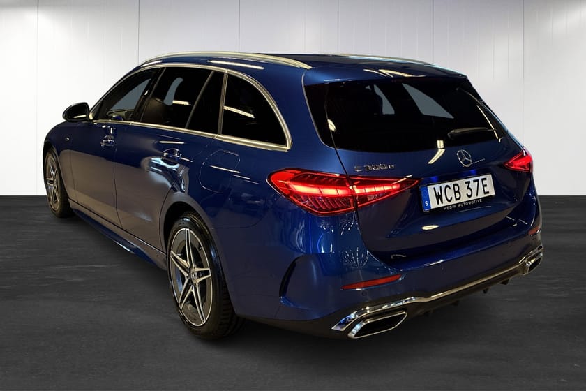 Bild 4 av Mercedes-Benz C 300 T e 9G-Tronic  | AMG | Drag | CarPlay | Minnespaket | Akustik
