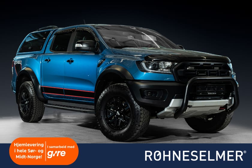 Bilde 1 av Ford Ranger Raptor 2,0|Hardtop|Bøyle|LED-bar|Ny EU|Innbytte| S+V
