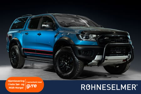 Ford Ranger Raptor 2,0|Hardtop|Bøyle|LED-bar|Ny EU|Innbytte| S+V