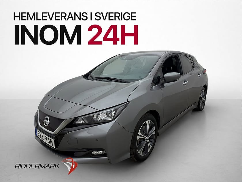 Bild 4 av Nissan Leaf 40 kWh 150hk 360° Kamera Navigator Rattvärme