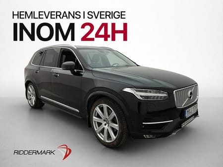 Volvo XC90 7-seater D5 225hk AWD 7Sits Inscription HUD Pano Värmare