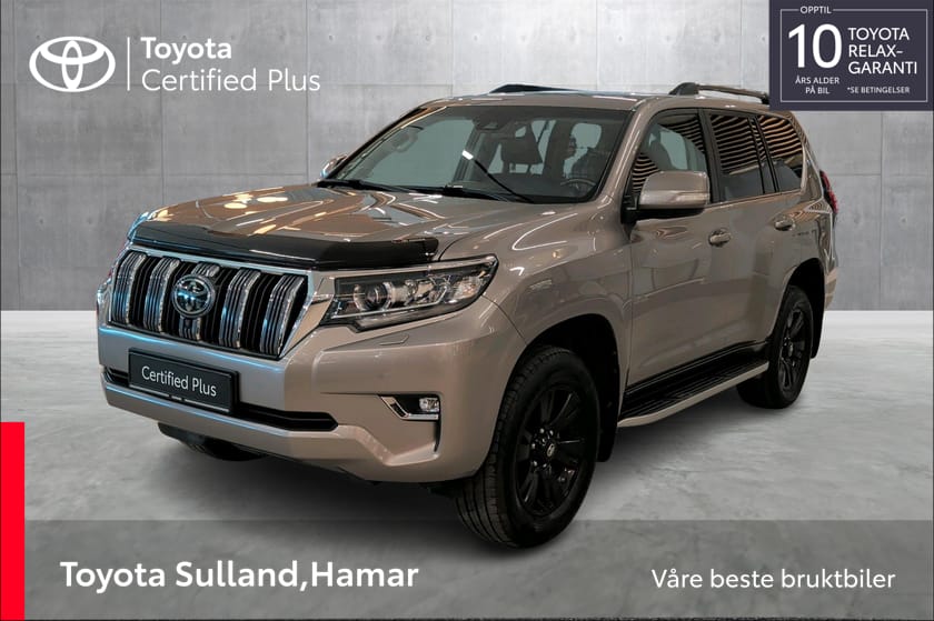 Bilde 1 av Toyota Land Cruiser 5-dørs 2,8 D-4D GX aut Toppmodell - Alt utstyr - Hengerfeste