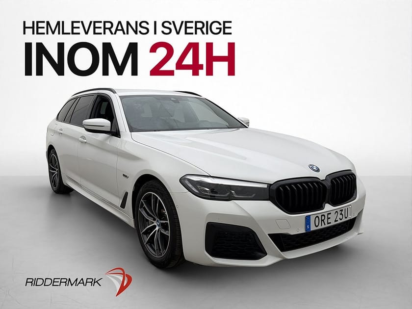 Bild 1 av BMW 530e xDrive Touring M Sport HiFi Kamera Navi Skinn Drag