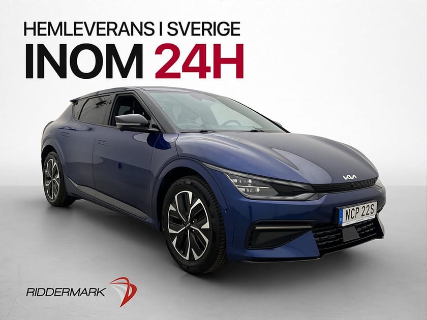Bild 1 av Kia EV6 77.4 kWh AWD GT-Line Meridian 360° HUD Drag MOMS