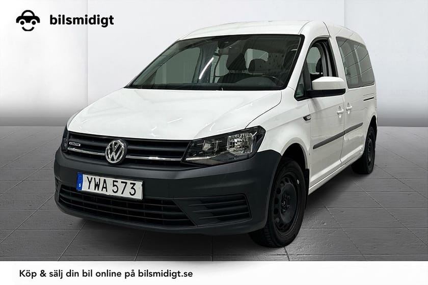 Bild 1 av Volkswagen Caddy Maxi Life 1.4 TGI Aut 7-sits CNG P-Sens 110hk
