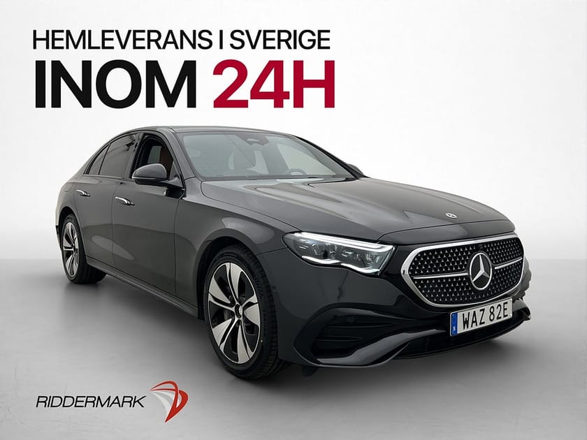Bild 1 av Mercedes-Benz E 300 e 4MATIC E300 4M AMG Superscreen Pano 360° Navi MOMS