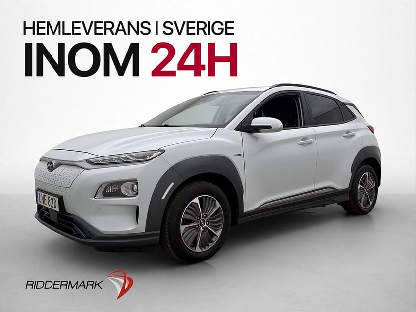 Bild 1 av Hyundai Kona Electric 64 kWh Krell Kamera CarPlay Rattvärme