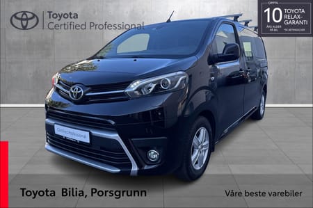 Toyota Proace Comfort 2.0 Aut. 2500kg hengervekt, ny service
