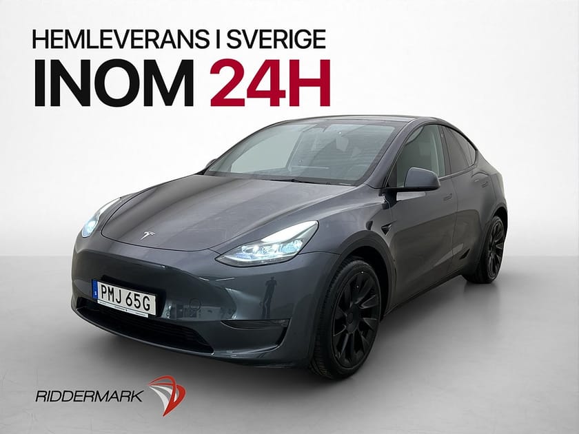 Bild 4 av Tesla Model Y Long Range AWD Pano Autopilot Sv-Såld