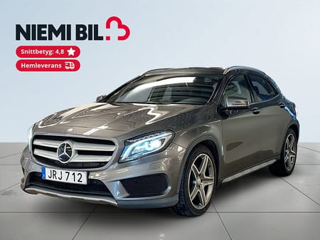 Mercedes-Benz GLA 220 CDI 4MATIC 4M 7G AMG Line Pvärm Pano Kamera GPS Skinn SoV