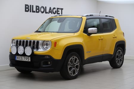 Jeep Renegade Backkamera/Rattvärme/Läder/4WD/Bluetooth/Farthållare