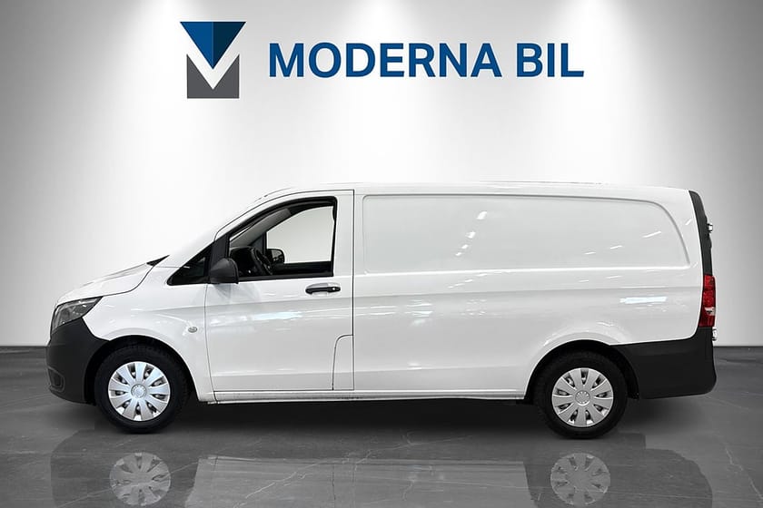 Bild 2 av Mercedes-Benz Vito 114 CDI 2.8t 136hk Lång Moms Nybesiktad V-inredd D-värmare