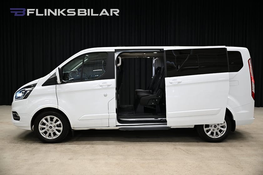 Bild 5 av Ford Tourneo Custom 320 185HK L2|Automat|8-Sits|LED|Dubbeldörr|NyKamrem