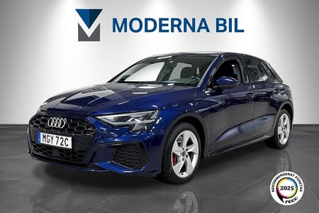 Audi A3 Sportback 45 TFSI e 245hk S Line Drag Cockpit Nyservad